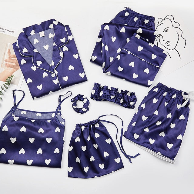 7 Pieces Sleepwear Sets