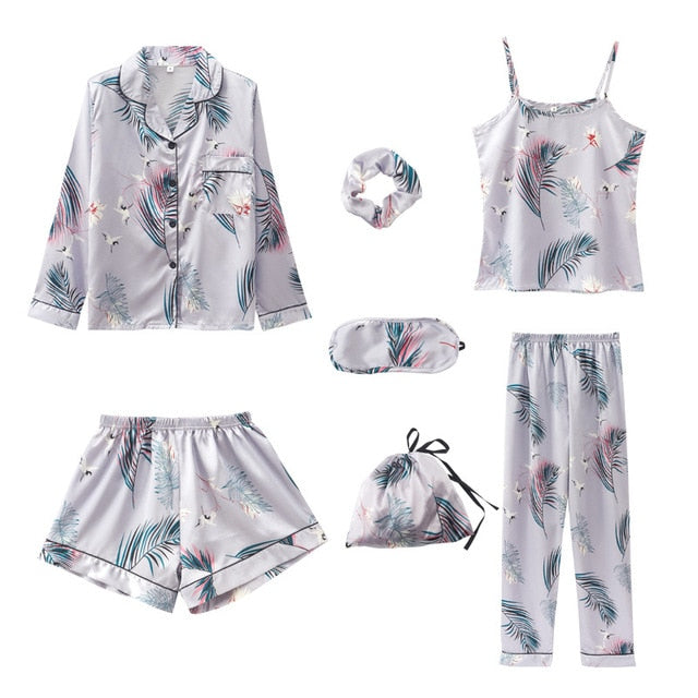 7 Pieces Sleepwear Sets