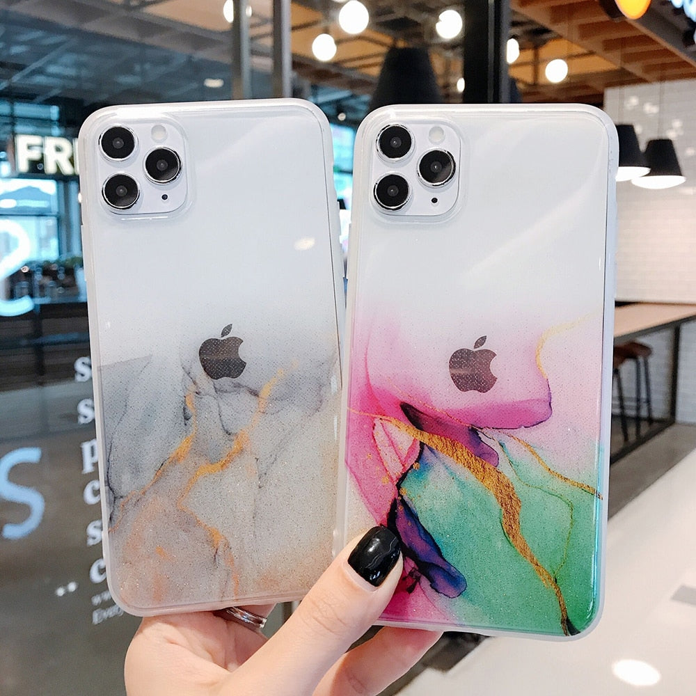 Colourful Marble Phone Case