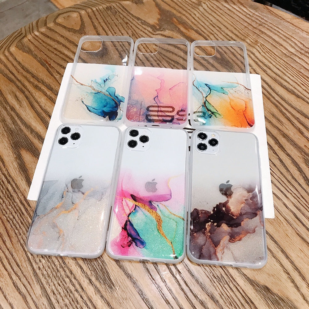 Colourful Marble Phone Case