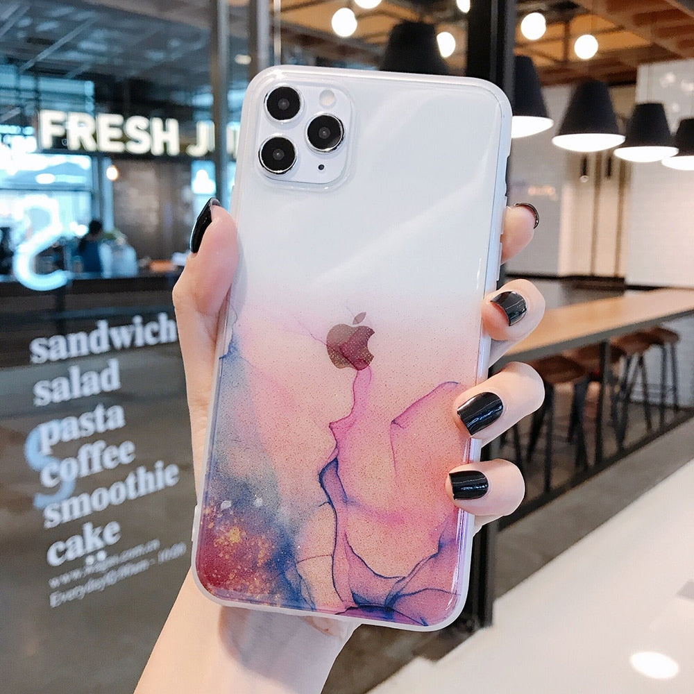 Colourful Marble Phone Case