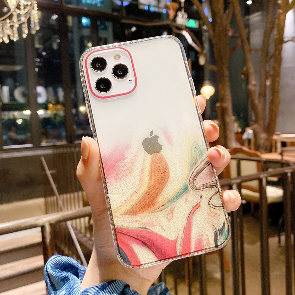 Colourful Marble Phone Case