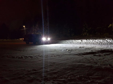 5×7 inch headlights for XJ