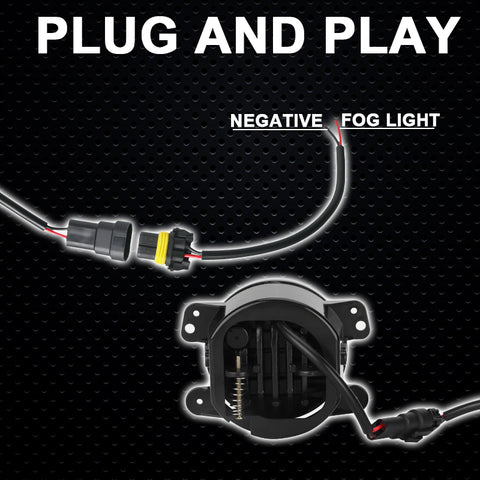 LOYO 4 Inch 30W Jeep Led Fog Light