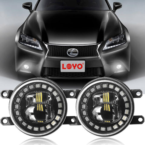 Clock design fog lights for LEXUS, Toyato etc, loyo led lights