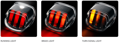 LED tail light brake light assembly for Harley Motorcycle