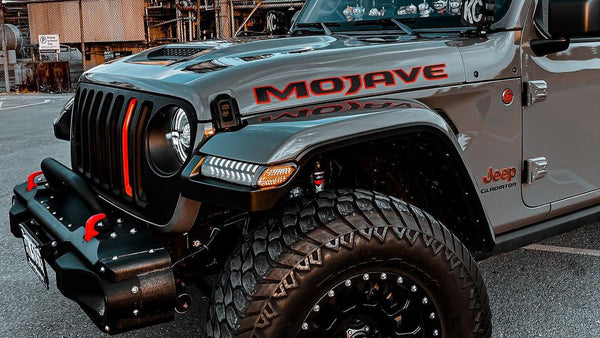 LED Fender Turn Signal Lights for Jeep Gladiator JT Wrangler JL