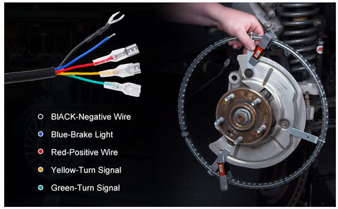 Chasing RGB LED Wheel Ring Lights | LOYO LED | Neon Accent Light