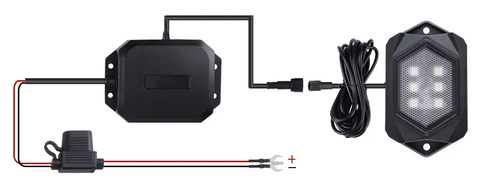 RGBW Rock Lights for Trucks wire instruction