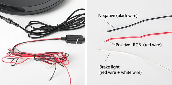 2022 newest RGB dancing spare tire light third brake light for Jeep Wrangler