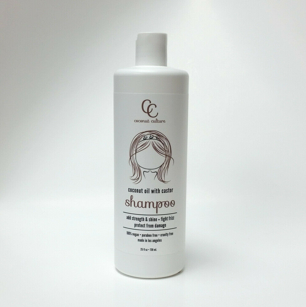 Coconut Culture Coconut & Castor Oil Vegan Hair Shampoo 25 oz 739 mL