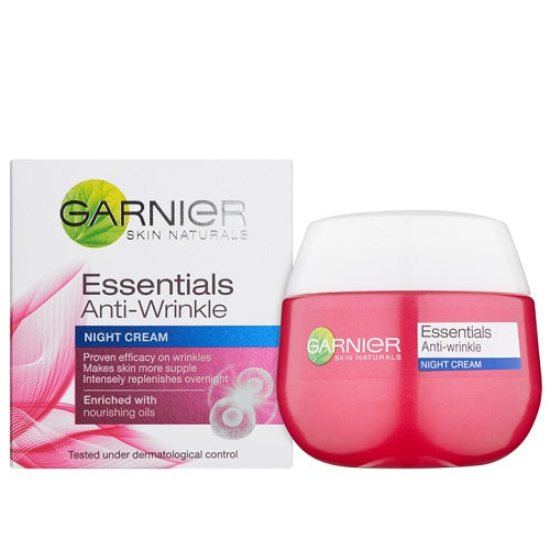 Garnier Essentials Anti-Wrinkle Night Cream 1.69 oz