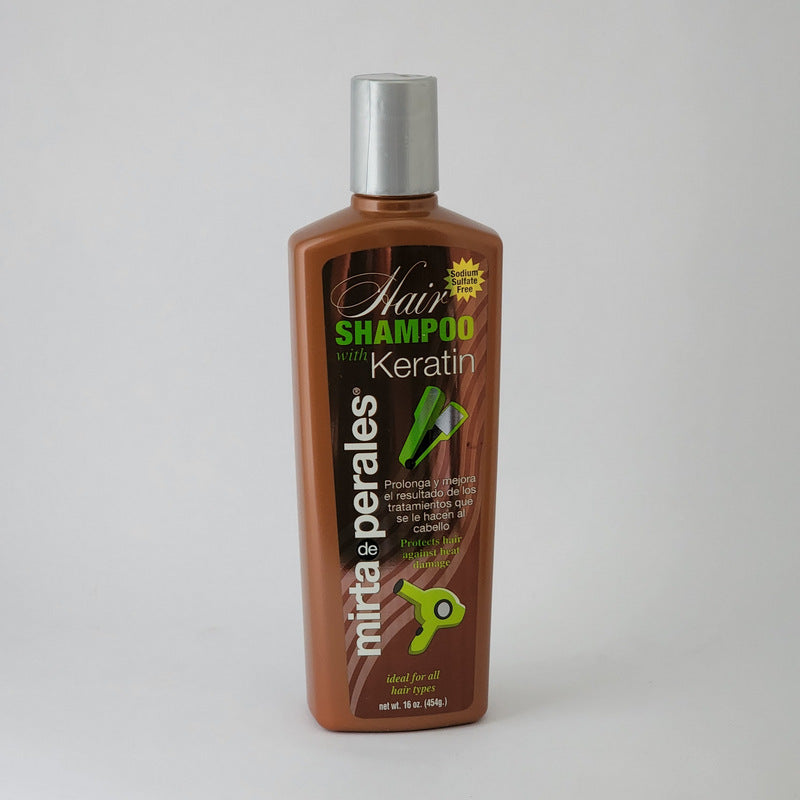 Mirta de Perales Hair Shampoo & Moroccan Argan Oil Serum with Keratin 2-Pc Set
