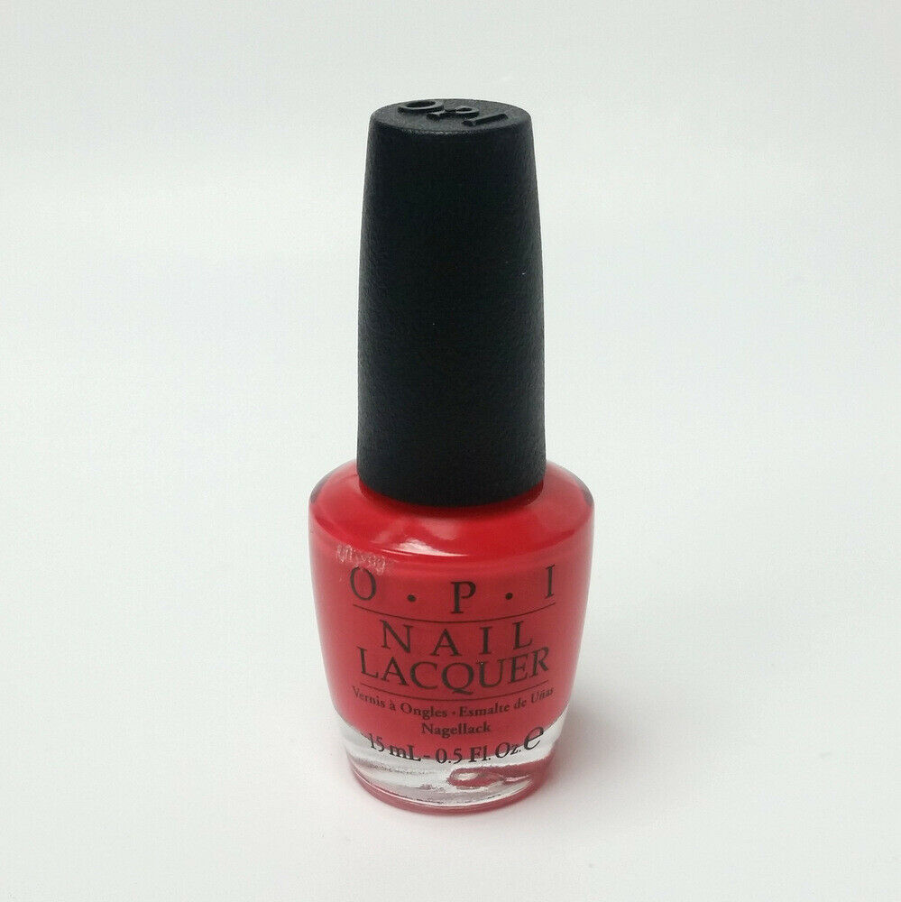 OPI Cajun Shrimp NL L64 Nail Lacquer Polish 0.5 oz 15 mL Full Size Coral Color