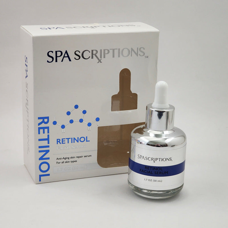 Spa Scriptions Retinol Facial Serum Anti-aging Skin Repair Firming Anti-wrinkle 1.7oz