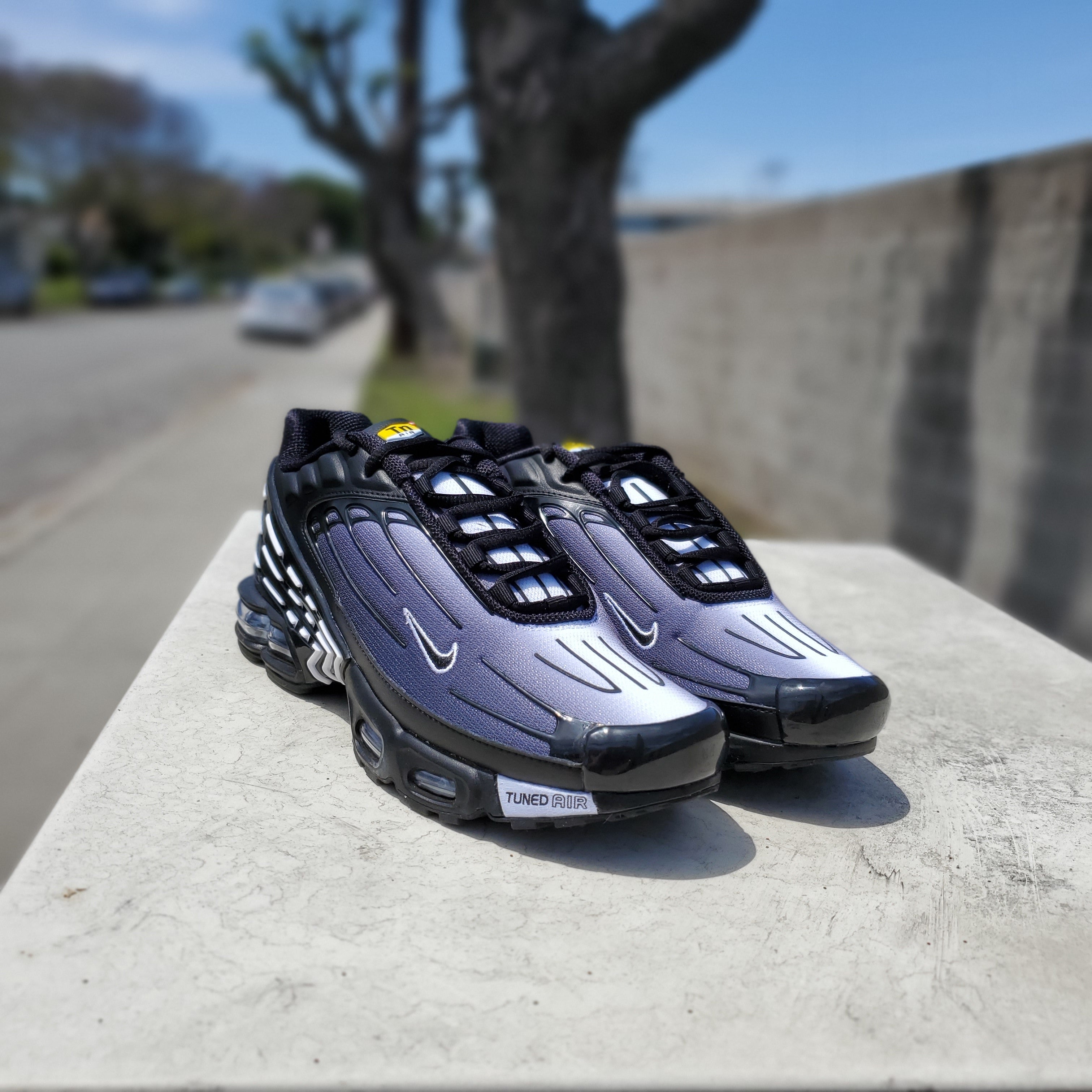 NIKE AIR MAX PLUS III BLACK/BLACK-WHITE