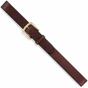 BRIGHTON ENGLISH BEVEL LATIGO BELT BROWN