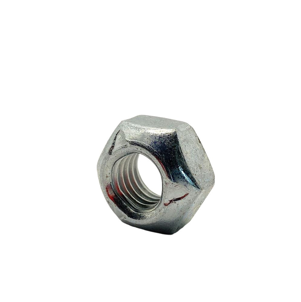 M14-2.0 Metric Prevailing Torque (All Steel) Lock Nut / Class 10.9 / Zinc Plated / DIN #980/V-10