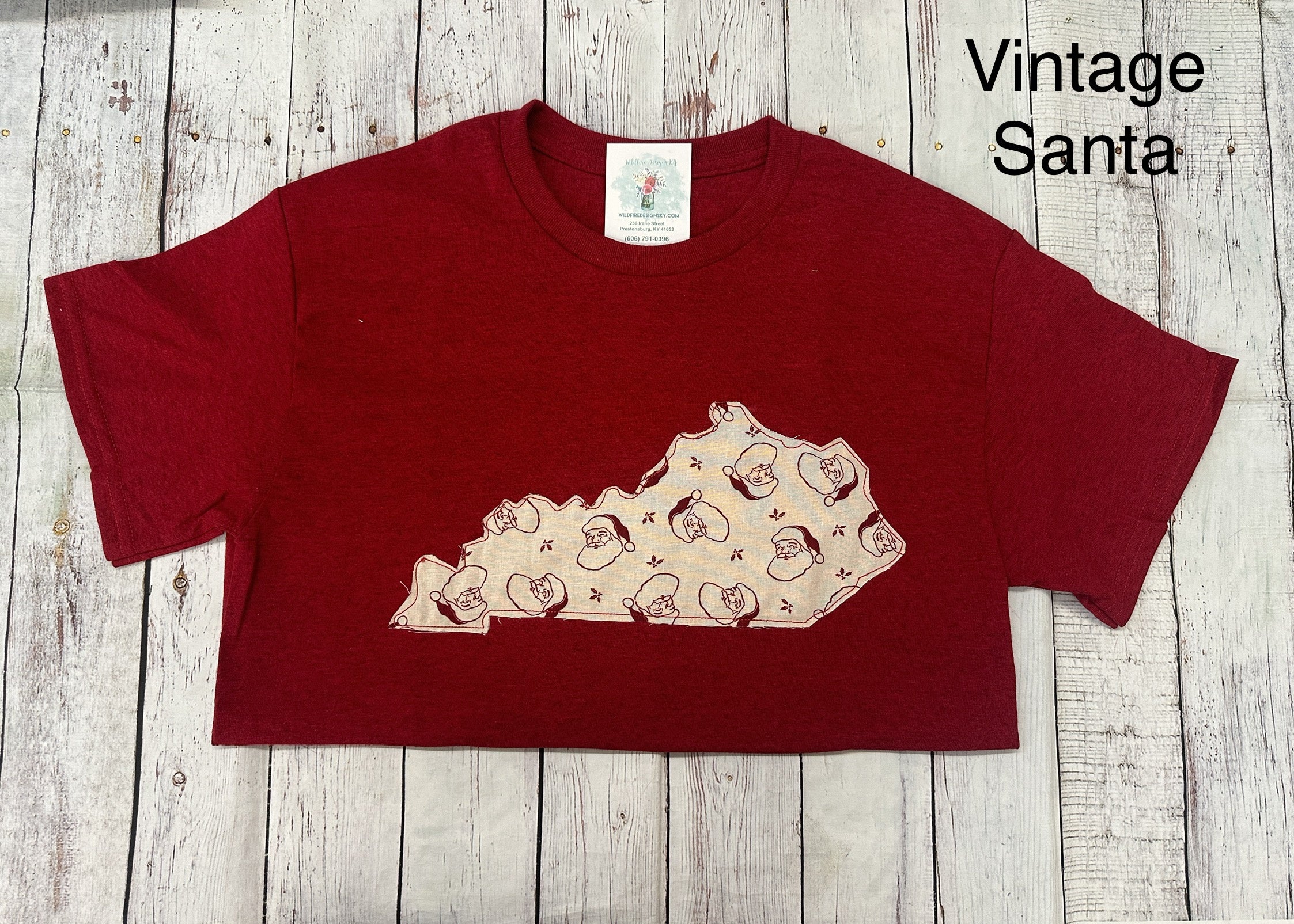 Vintage Santa Tee