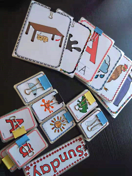 DIY flashcards and resources
