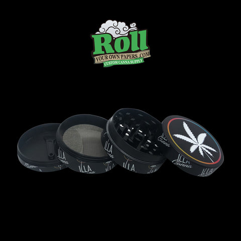 custom herb grinders for dispensary promo products