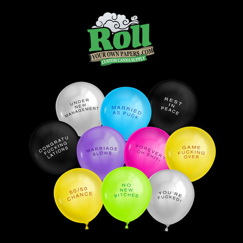 Custom printed balloons