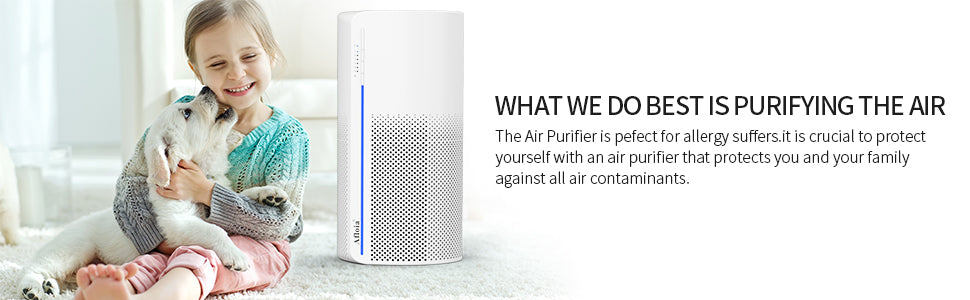 Afloia Miro Air Purifier with Active Carbon Hepa Filter for Big Home U
