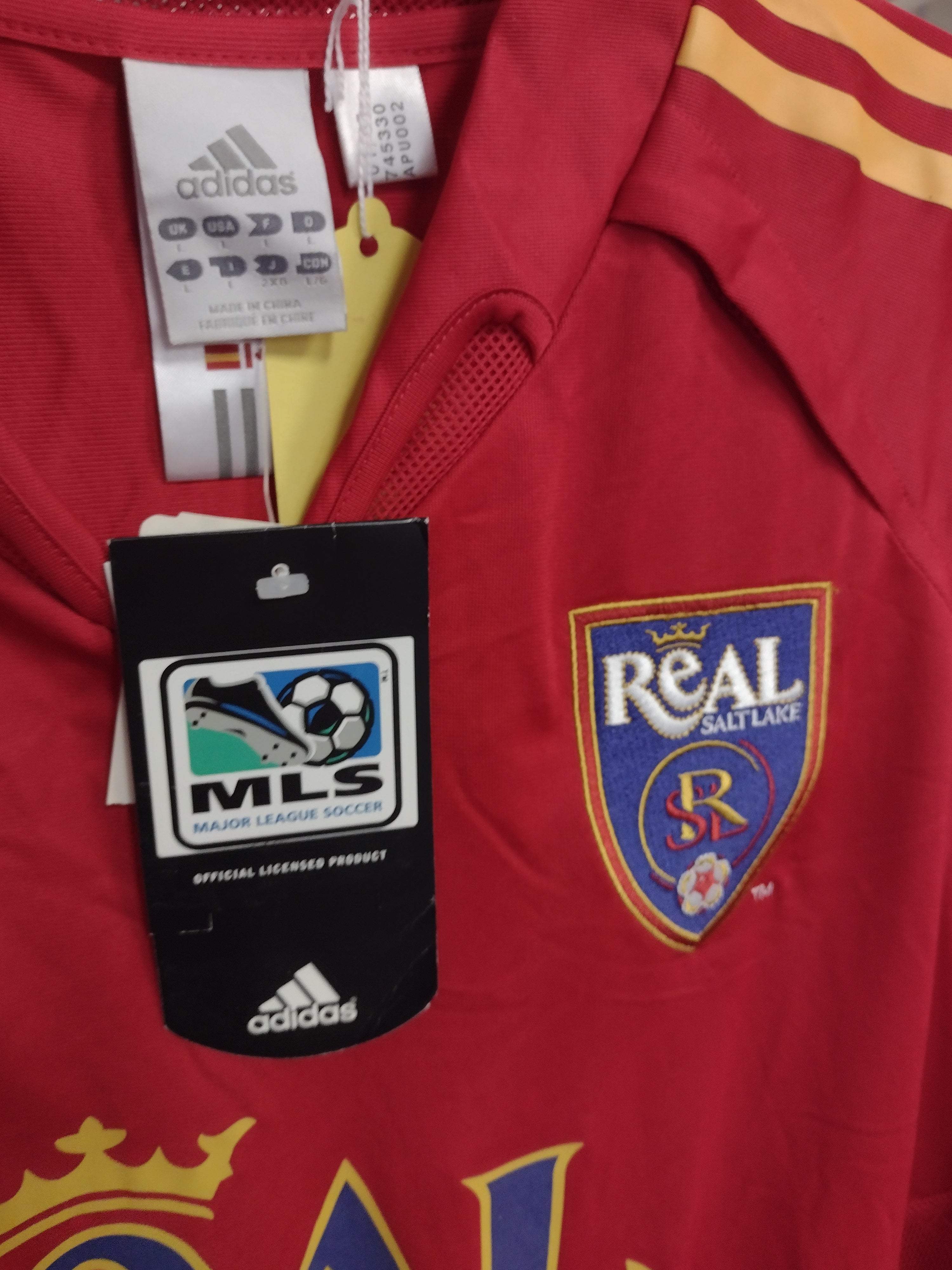 2005 Real Salt Lake MLS Home Jersey  *** this is a vintage new jersey***