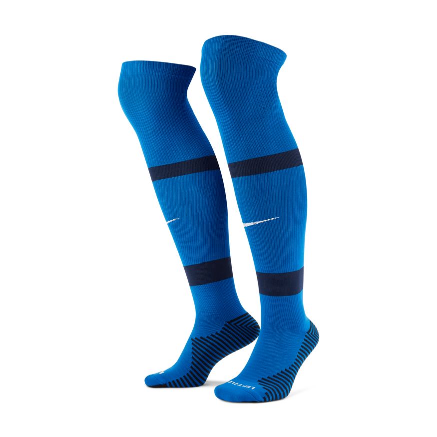 Nike MatchFit Soccer Knee-High Socks Royal Blue