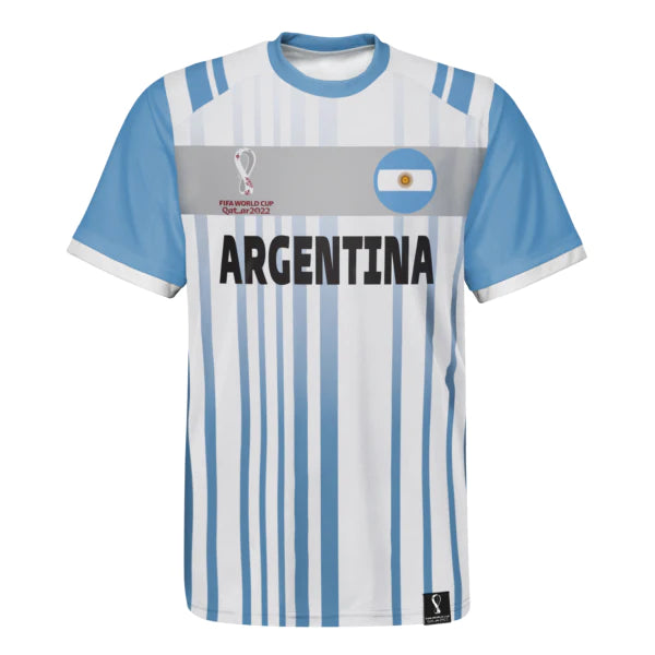 Messi #10 FIFA Argentina World Cup 2022 Adult Fan Jersey