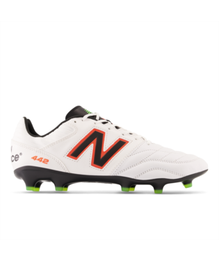 New Balance 442 V2 Pro FG White Soccer Cleats