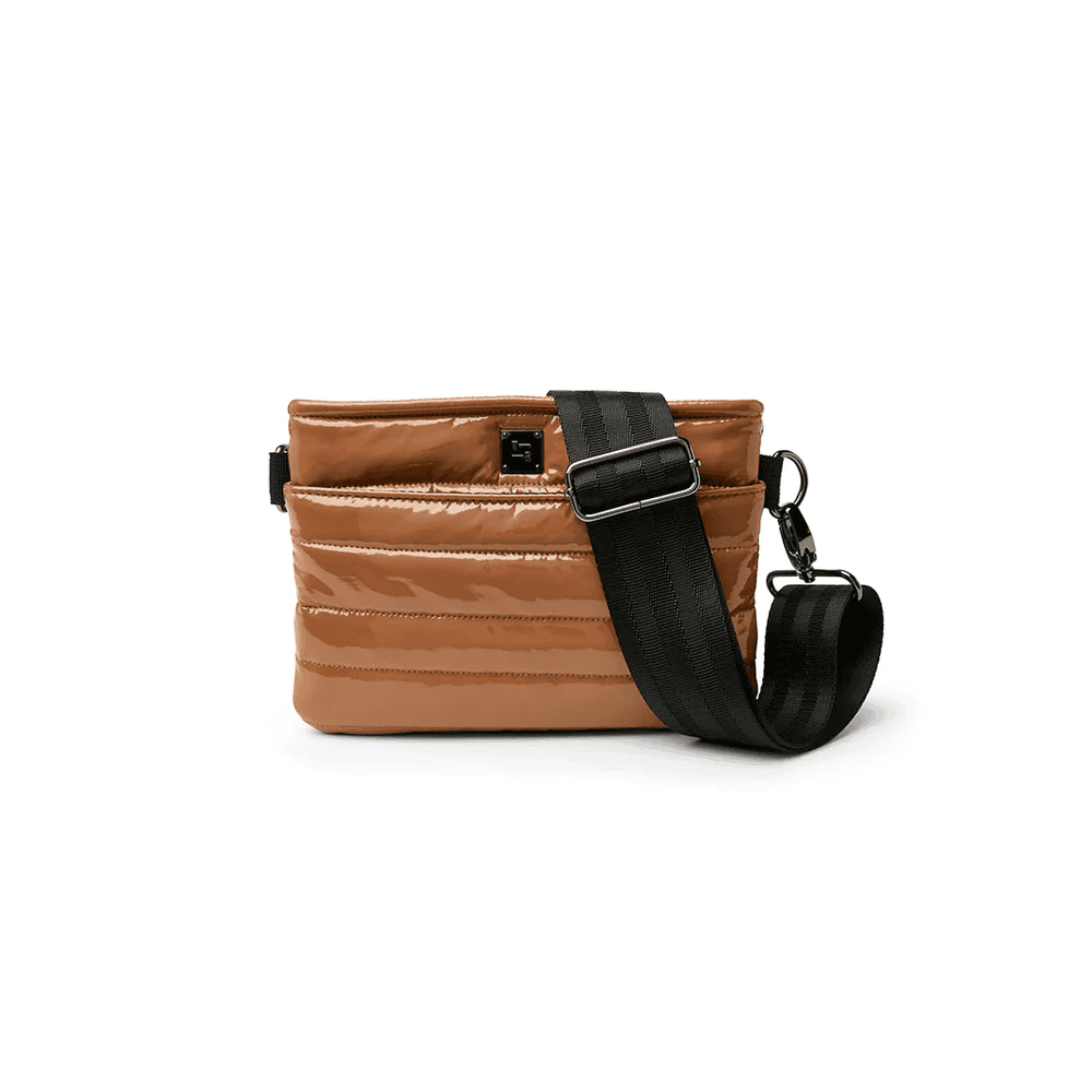 Bum Bag-Dark Nude Patent