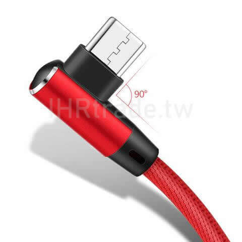 Ihrtrade,Creative 3C,DS30088_Cable,Angle Fast Charging Cable For Android,Right Angle Charging Cable