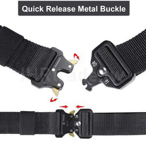 Ihrtrade,Outdoor,NCFS00091,Military style tactical nylon belt,Men's tactical belt nylon military style webbing
