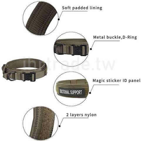 Ihrtrade,Outdoors Equipment,tws113003,Tactical Dog Collar,Military Dog Collars