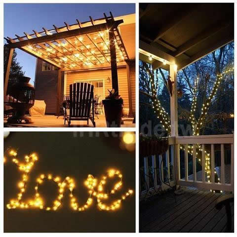 Ihrtrade,Household,LE51936142,Solar Patio Lights,Best Outdoor Solar String Lights,Solar String Lights Costco