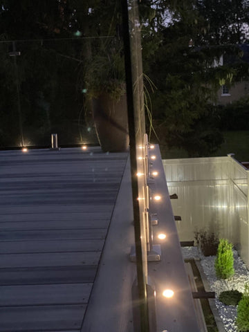 16pcs smy deck lighting