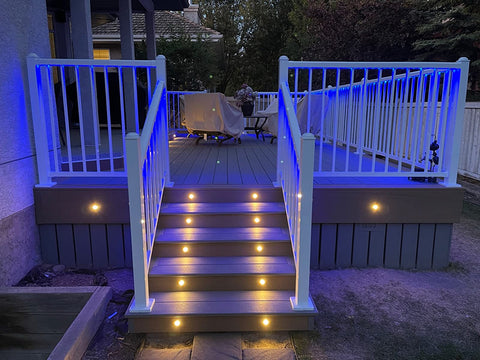 decking stair lights
