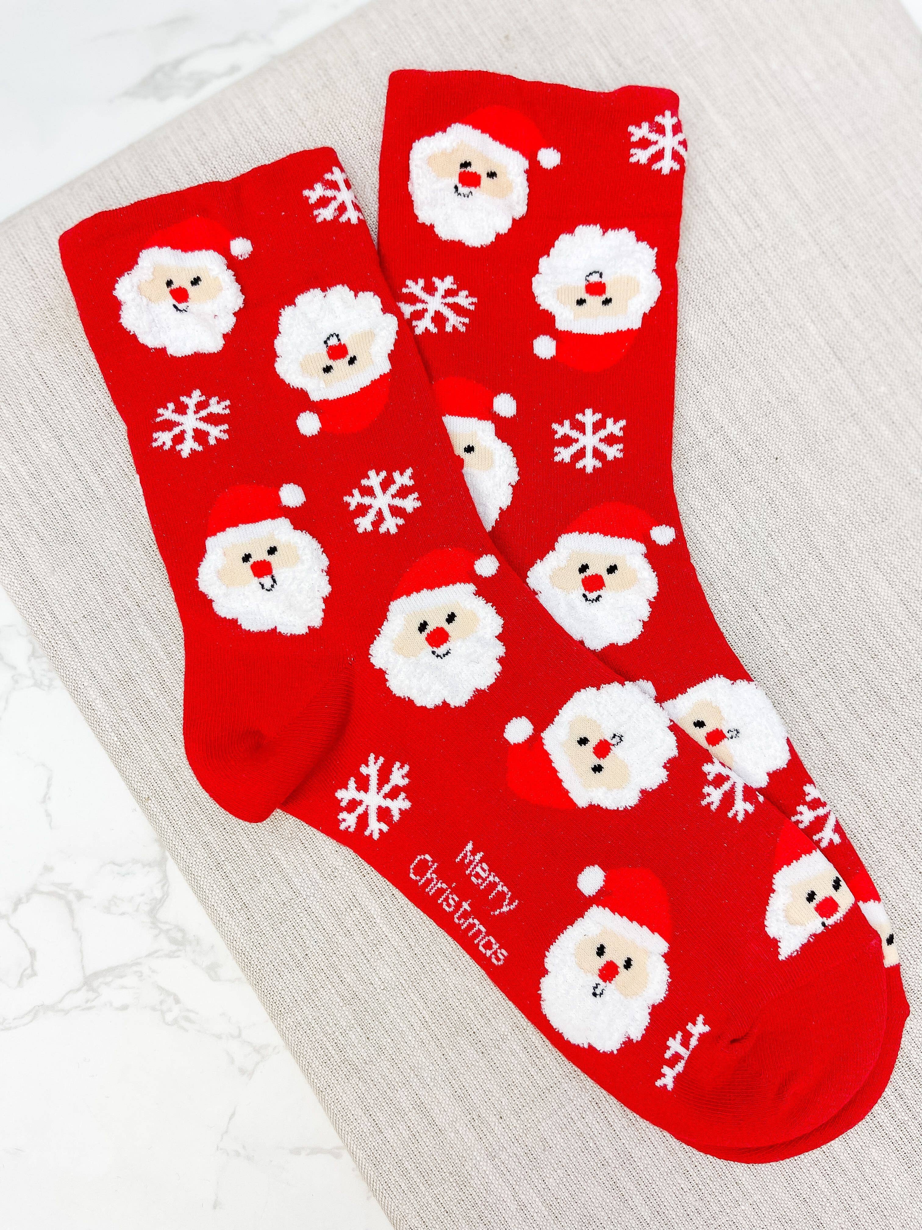 Holiday Crew Santa Socks