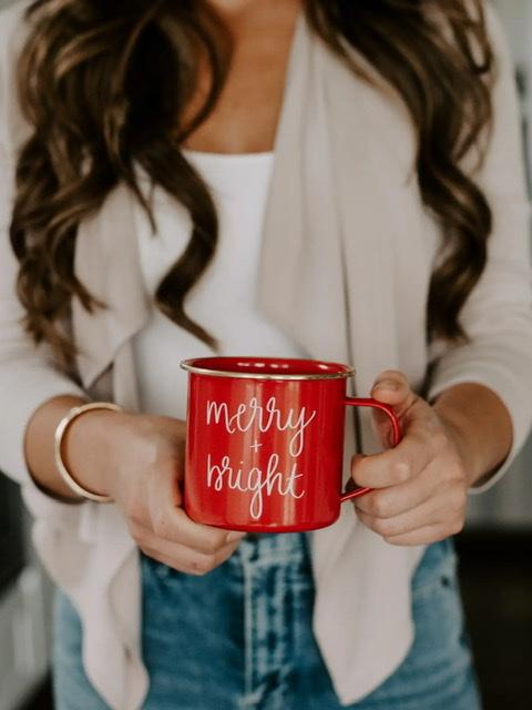 Merry & Bright Campfire Coffee Mug