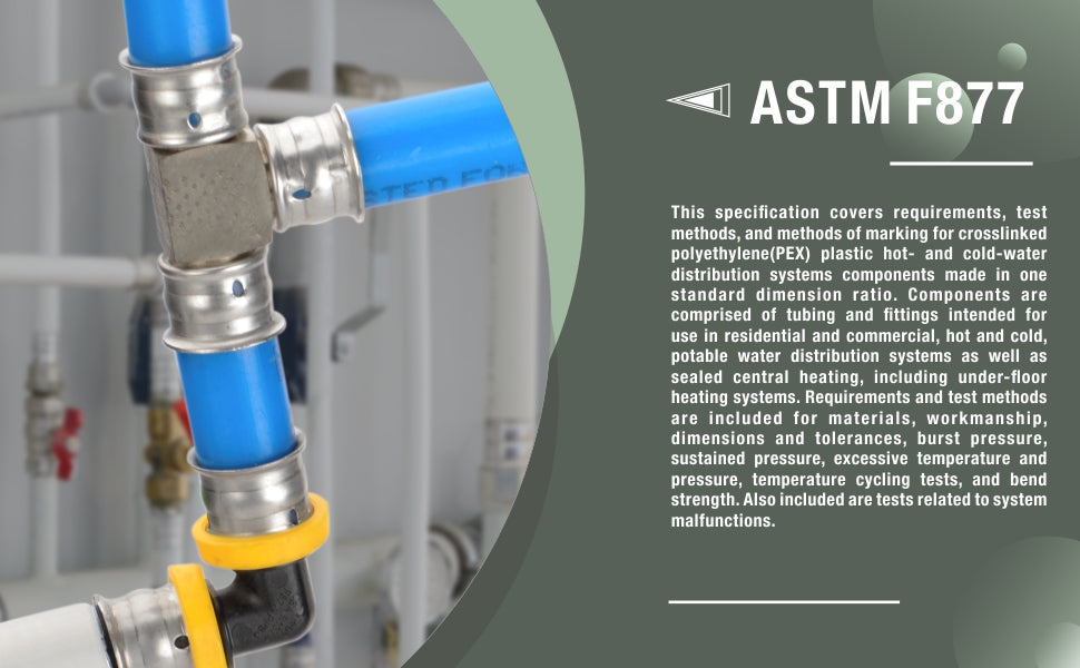 US standard ASTM F877 for Stainless steel