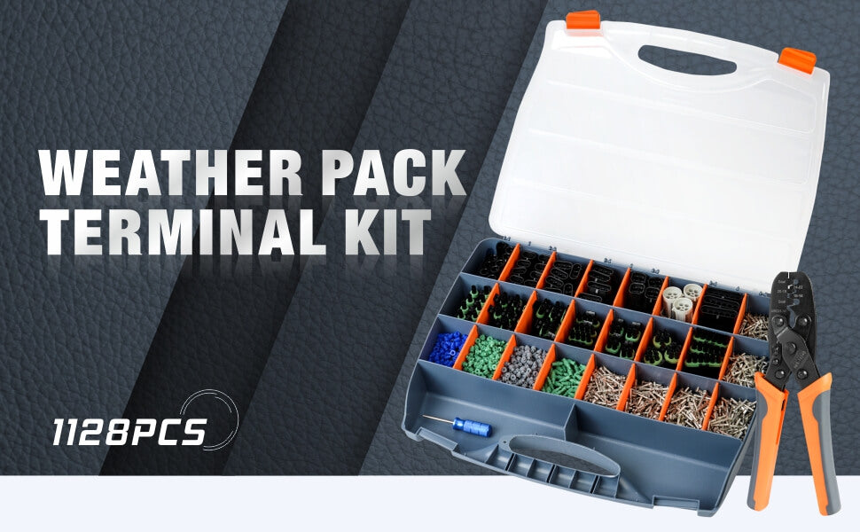 weather pack terminal kit