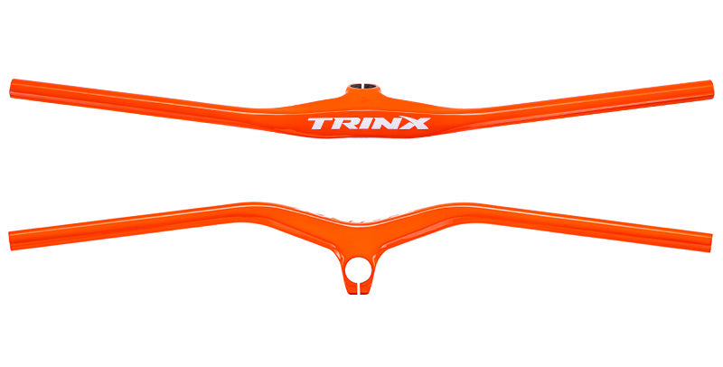 Trinx-Mountain-Bike-Integrated-Stem-Handlebar-MTB-Carbon-Handlebar-Orange