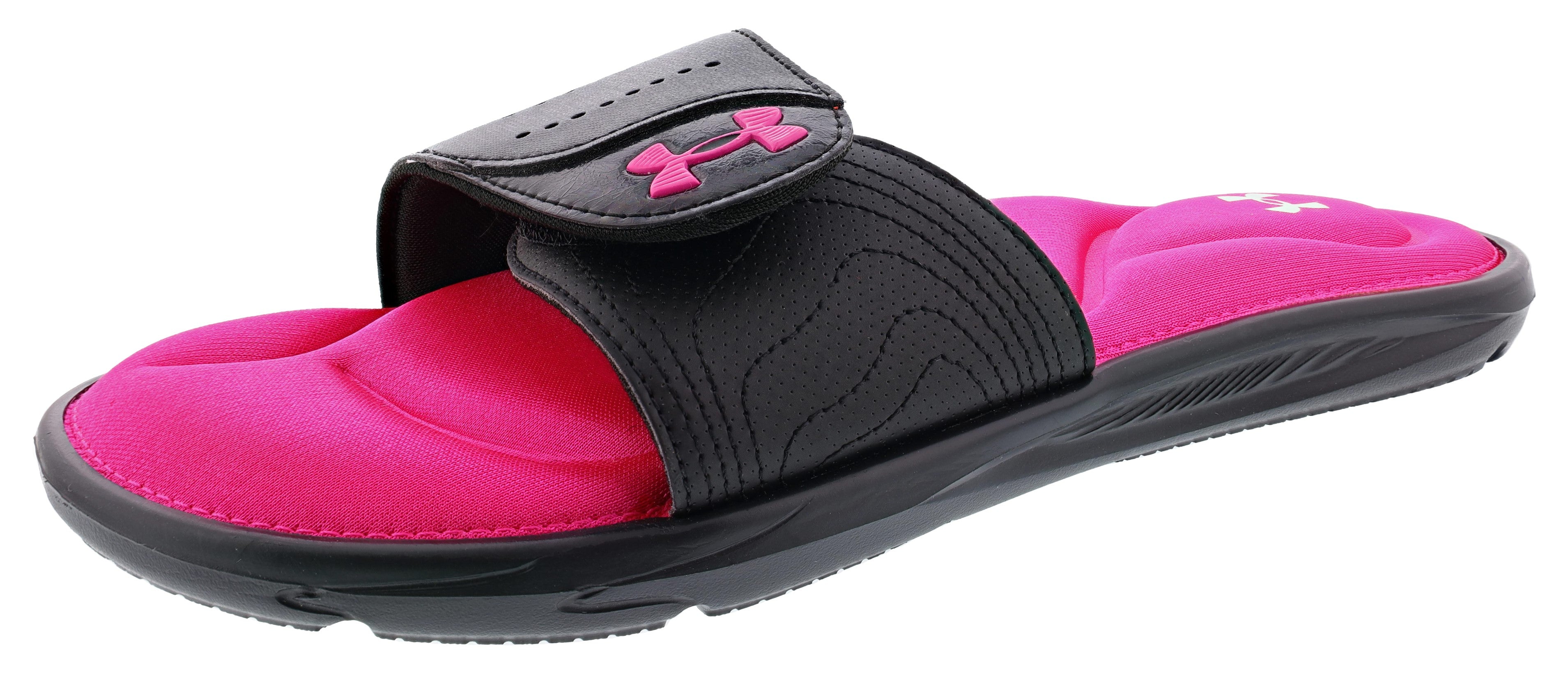  Under Armour Women's Ignite IX Adjustable Slides 