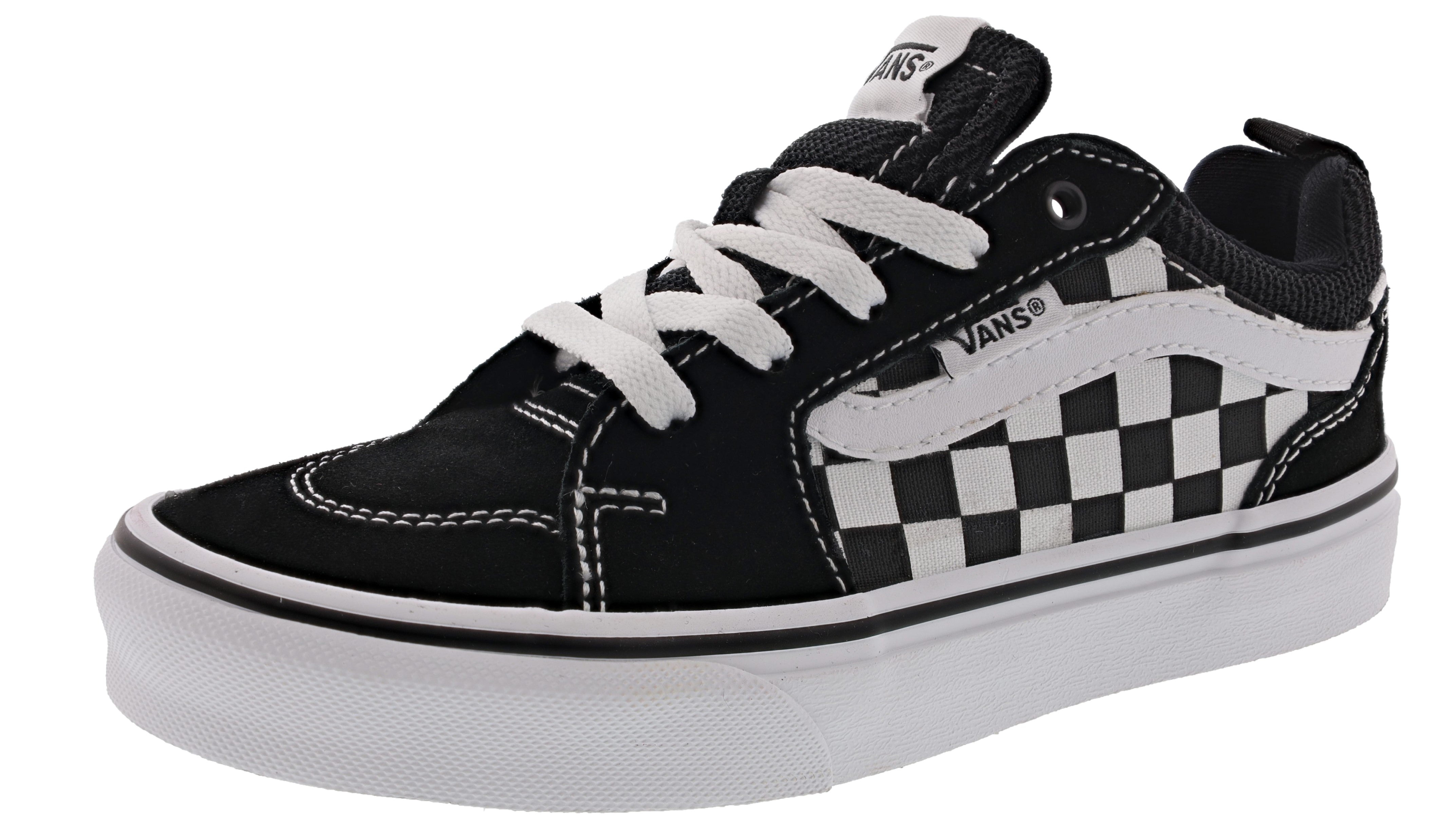  Vans Kid's Filmore Low Vulcanized Rubber Skating Shoes 