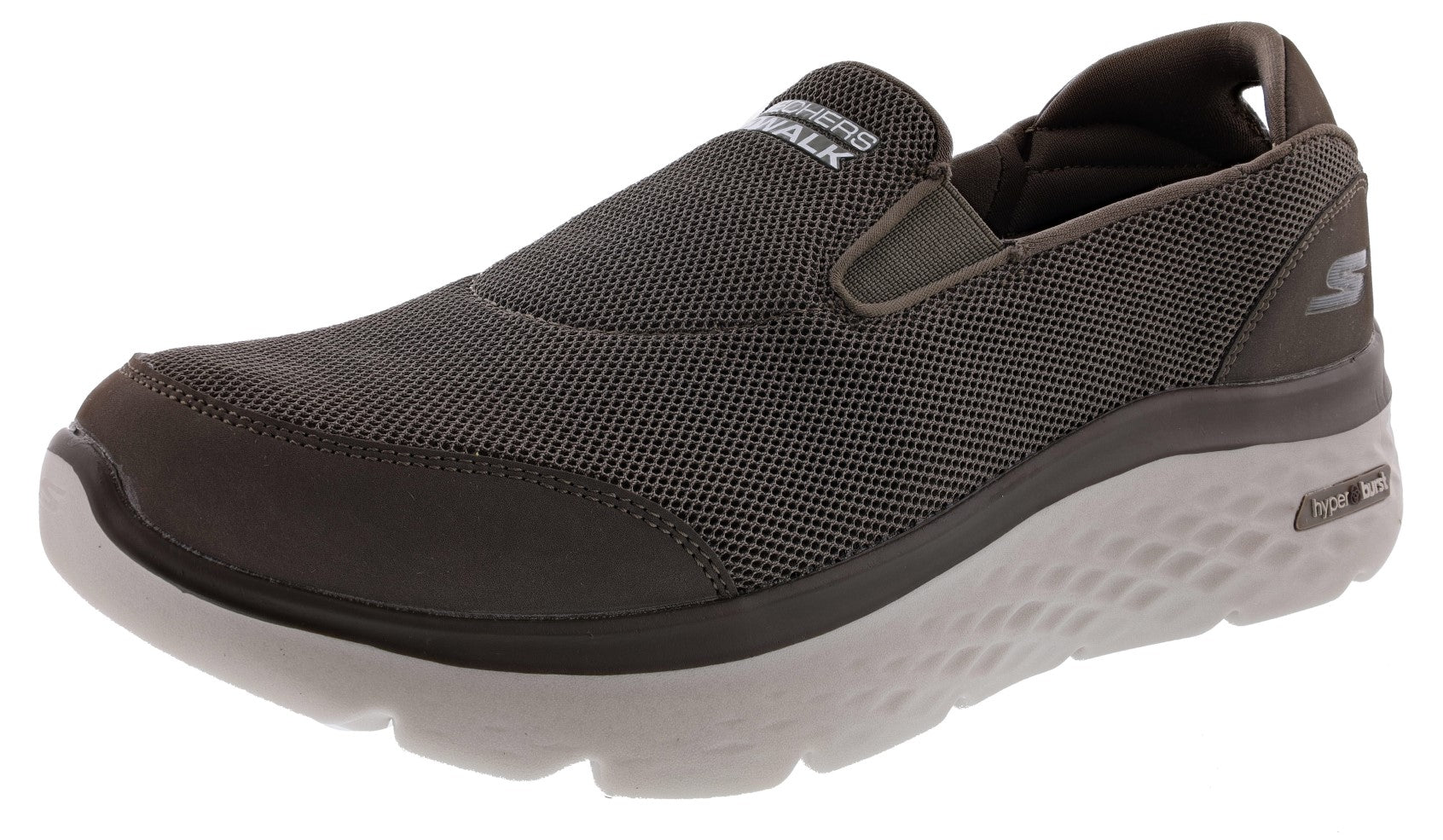  Skechers Go Run Hyper Burst Sawtelle Men's Slip On Walking Shoes 