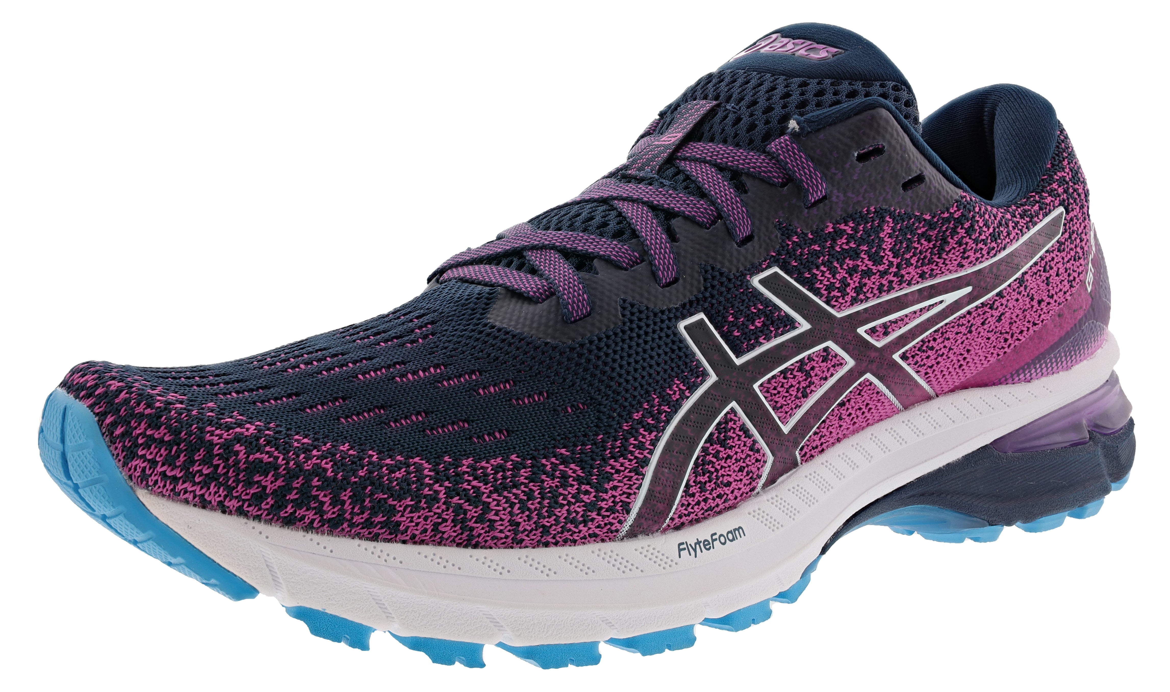  ASICS Women Cushioned Running Shoes GT 2000 9 Knit 