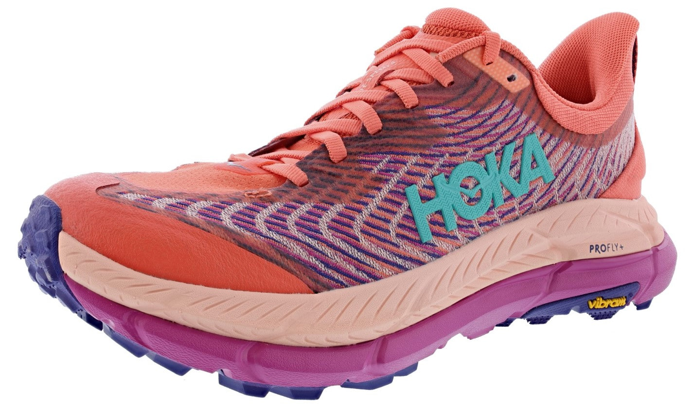  Hoka Women's Mafate Speed 4 Responsive Trail Running Shoes 