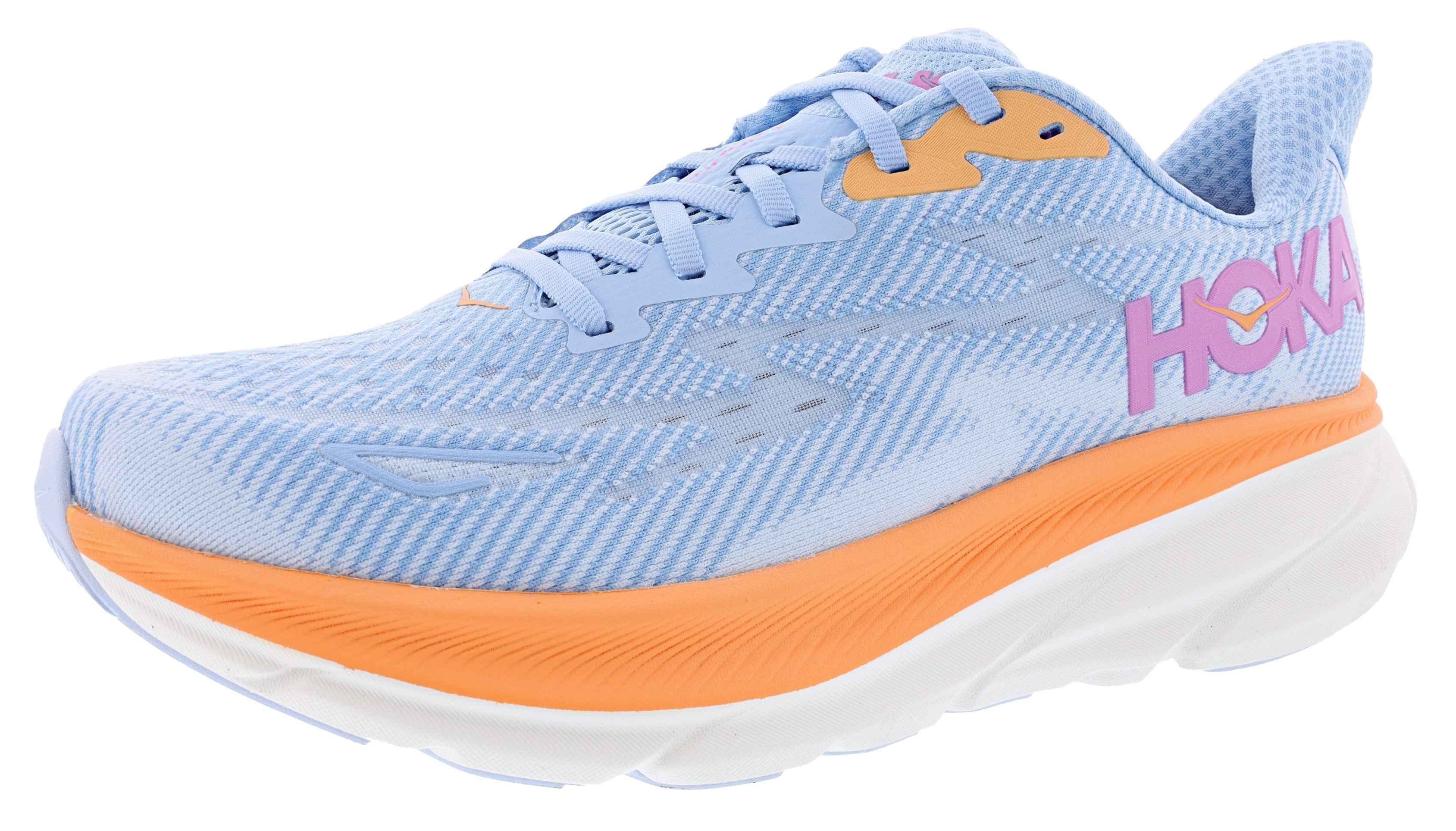  Hoka Clifton 9 Women's Wide Width Cushioned Running Shoes 