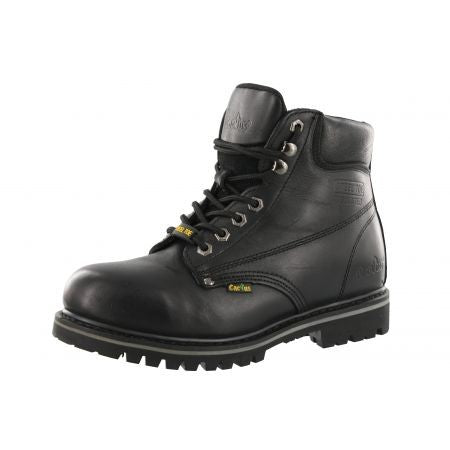  Cactus Men Black Steel Toe Work Boots Oil Resistant 622S 